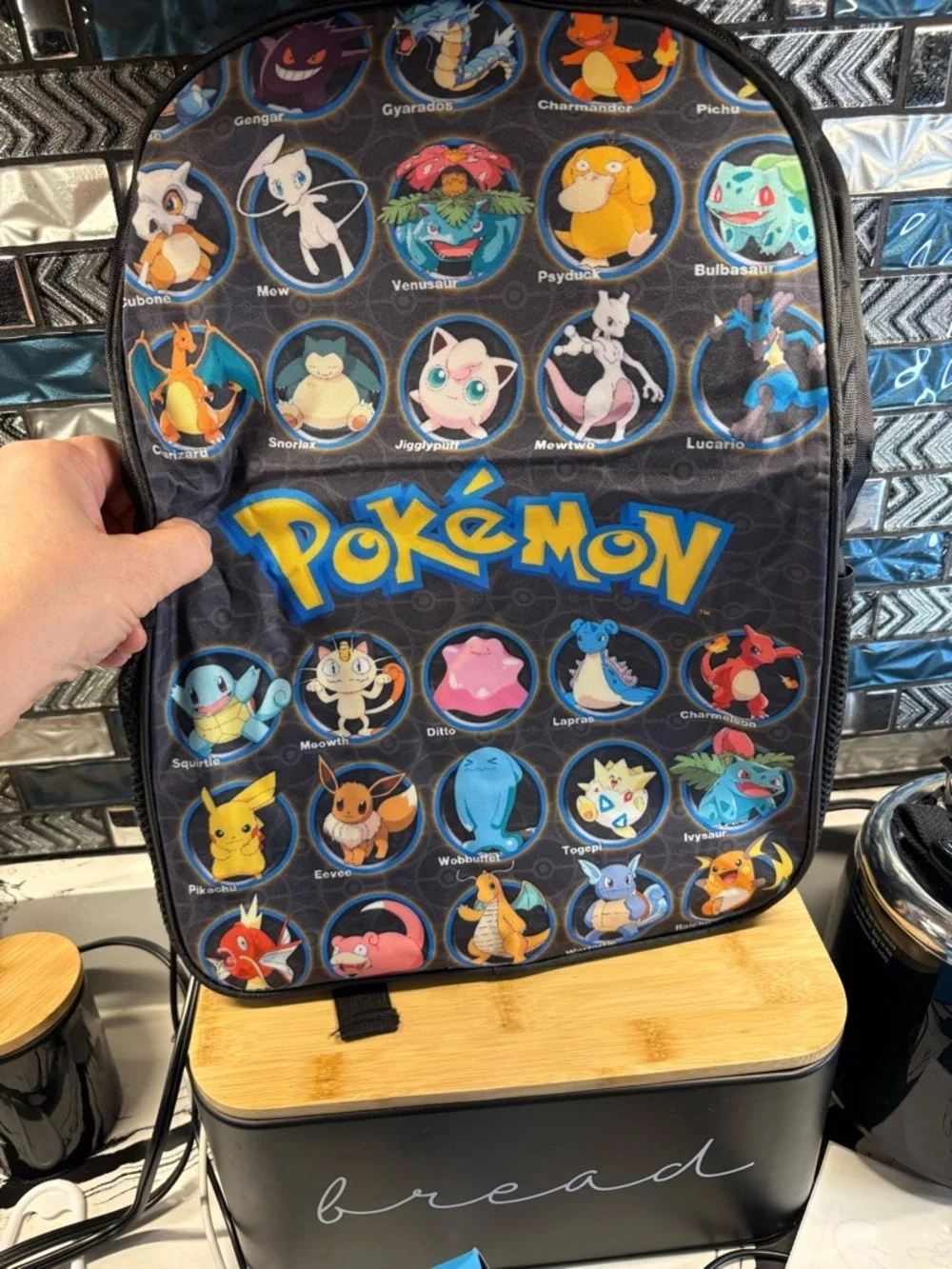Pokémon Kids Backpack with Character Print
